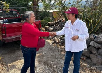 Mejorar la infraestructura y sistemas hídricos, promete Teresa Olivares para Teltipán