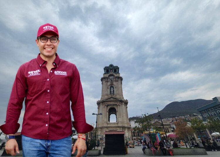 Volverán las áreas verdes a la plancha del Reloj Monumental de Pachuca: Jorge Reyes