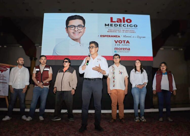 Mineral de la Reforma tendrá el 1er Plan Municipal de Desarrollo emanado del pueblo: Lalo Medécigo
