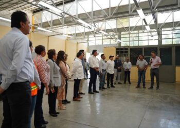 Gobernador de Hidalgo supervisa avances en obras de infraestructura educativa en Atitalaquia y Tepeji del Río