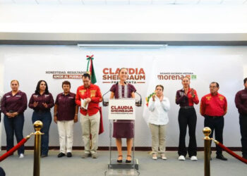 “Salgamos a votar todos y todas libremente’’: Sheinbaum reitera llamado a no caer en la coerción del voto este 2 de junio