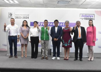 IEEH realiza debates de los Ayuntamientos de Progreso de Obregón, Atitalaquia y Mixquiahuala de Juárez