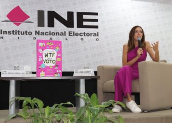 Presentación del libro “WTF con tu voto” en INE Hidalgo