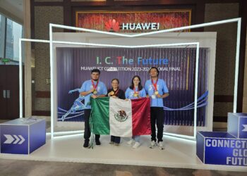 Estudiantes hidalguenses ganaron tercer lugar en competencia mundial de Huawei