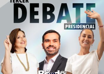 Tercer debate presidencial: Último encuentro entre Sheinbaum, Gálvez y Máynez previo a las elecciones