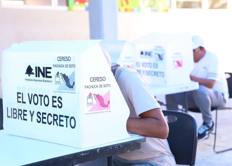 Concluyó INE Hidalgo voto de Personas en Prisión Preventiva