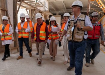 Vigilan avances en la infraestructura hospitalaria de la región Actopan