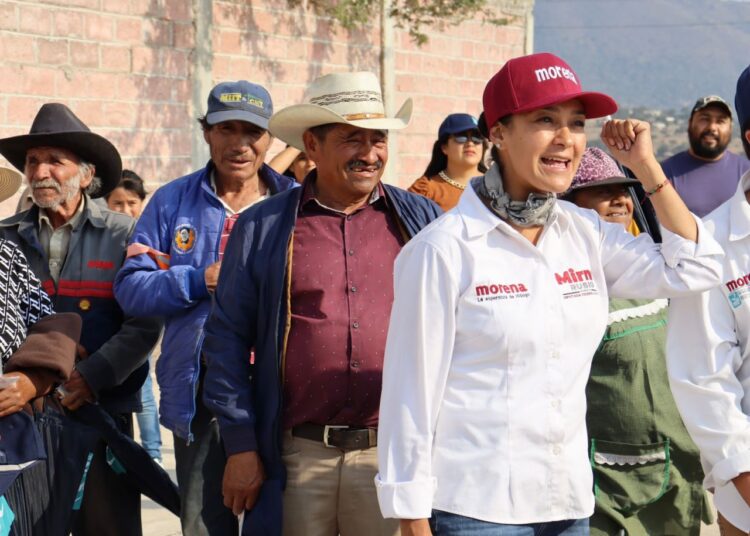 Mirna Rubio agradece respaldo ante resultados de encuestas