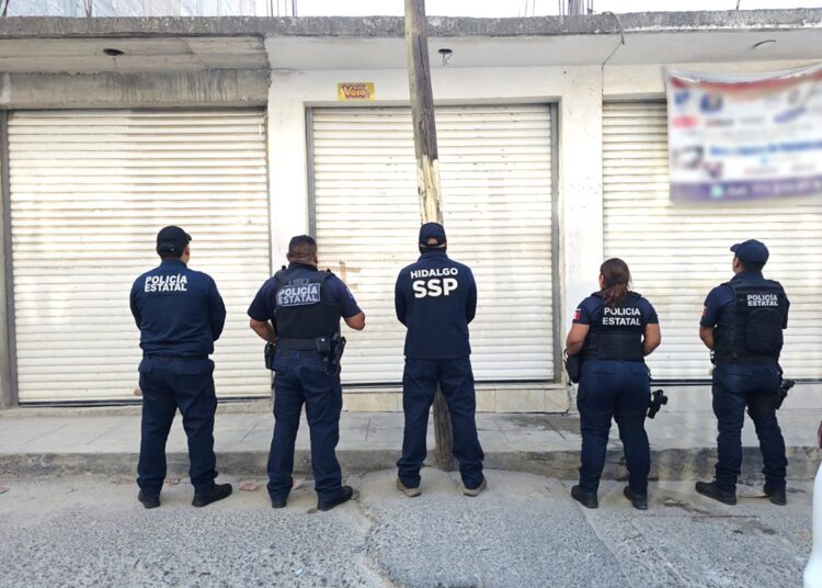 Decomiso en Zacualtipán: SSPH y PGJEH incautan más de 5 mil dosis de drogas y detienen a una mujer