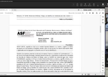 Inicia Auditoría del Programa PROAGUA en Hidalgo para la Cuenta Pública 2023