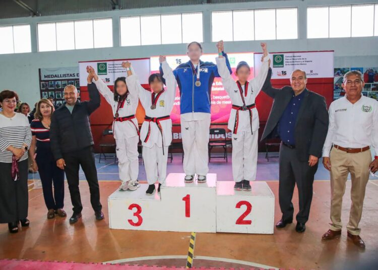 Natividad Castrejón clausuró los Juegos Deportivos Escolares de la Educación Básica 2023-2024