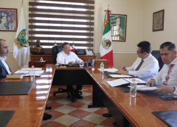 Menchaca Salazar encabeza reunión del Gabinete de Seguridad y destaca avances