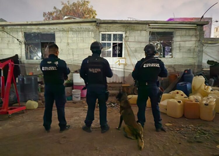 SSPH decomisa 197 dosis de drogas y arma de fuego en Epazoyucan