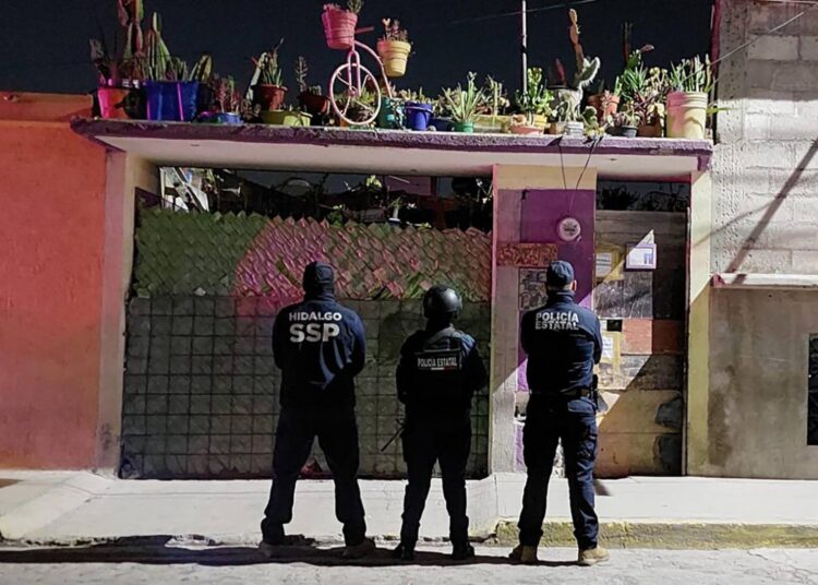 SSPH desarticuló dos puntos de venta de drogas en Tepeji del Río y Tlaxcoapan