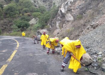 SIPDUS responde con celeridad a estragos de Alberto en carreteras de Hidalgo: vías libres y seguridad vial garantizada