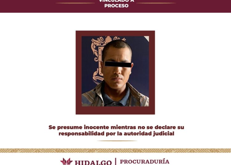 Feminicidio en Alfajayucan: presunto responsable vinculado a proceso