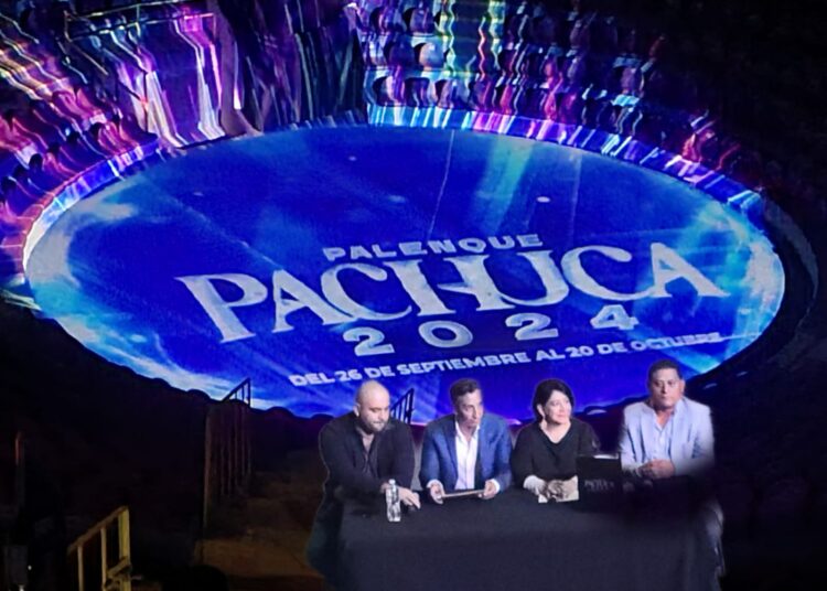 Artistas en Palenque de la Feria Pachuca 2024