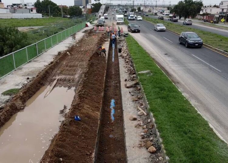 Caasim inicia modernización de la infraestructura hidráulica en bulevar Santa Catarina