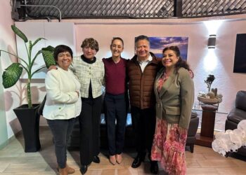 Menchaca presenta propuestas en reunión con Sheinbaum, trabajan en proyecto de desarrollo