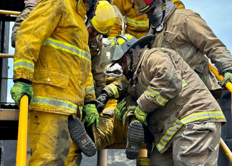 Atotonilco de Tula fortalece su cuerpo de bomberos con nueva capacitación