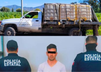 SSPH asegura 6 mil litros de hidrocarburo y detiene a un presunto huachicolero
