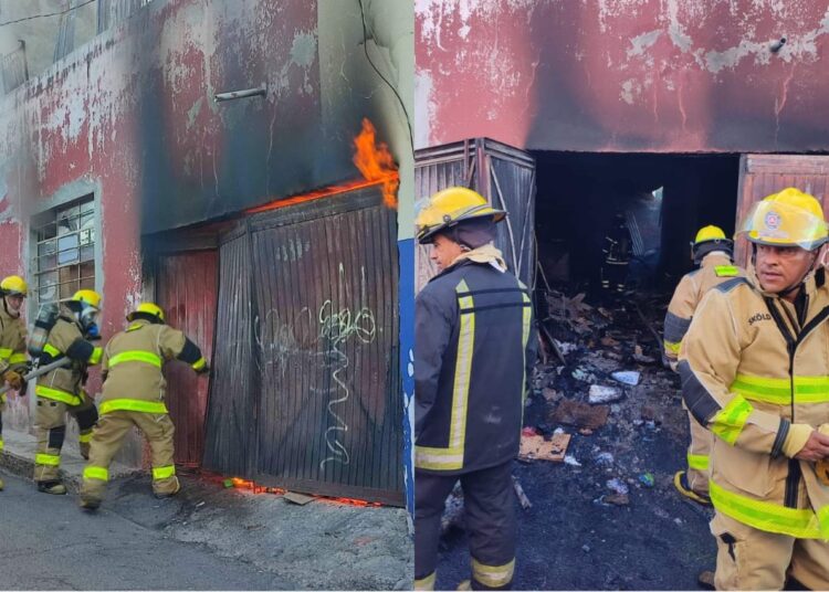 Controlan incendio en vivienda en Pachuca