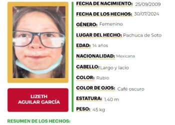 Ficha de búsqueda a nombre de Lizbeth Aguilar García