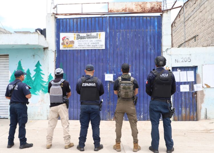 Carpintería en Tulancingo servía como fachada para la venta de drogas