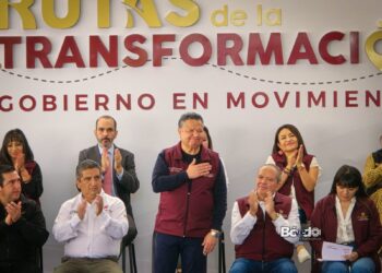 Menchaca Salazar reconoce dedicación de las y los servidores públicos en Rutas de la Transformación
