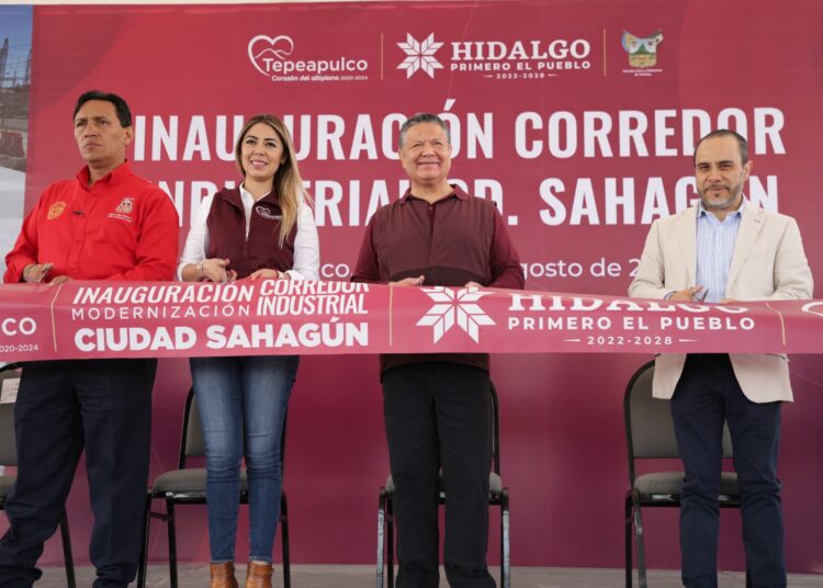Inaugura Menchaca modernización del corredor industrial de Ciudad Sahagún