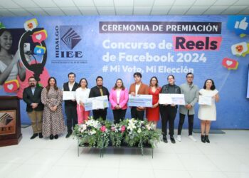IEEH entrega premios a ganadores del “Concurso de Reels de Facebook 2024, #Mi Voto, Mi Elección”
