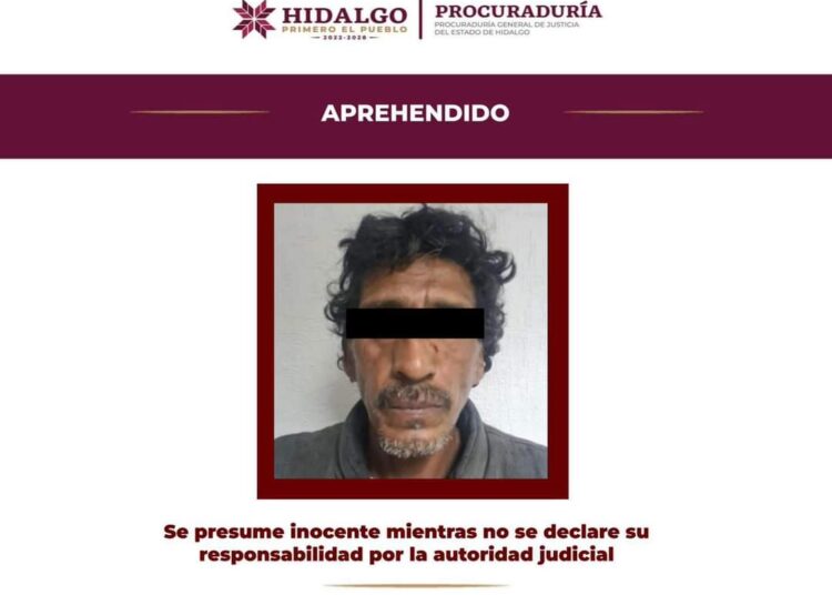 Captura PGJEH a sujeto que apuñaló a hombre en La Providencia