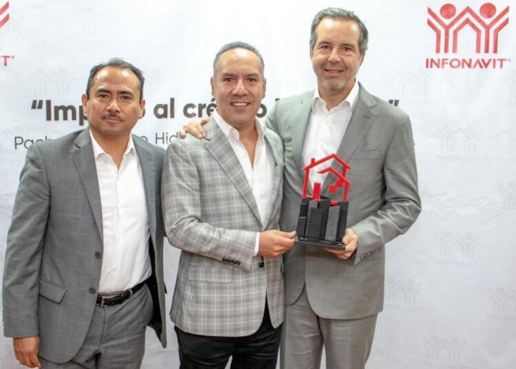 Infonavit Hidalgo premia impulso al crédito: Canek Vázquez