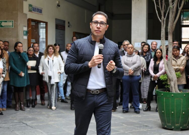 Jorge Reyes llama a la unión y el trabajo en equipo en el Ayuntamiento de Pachuca