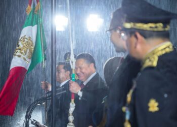 ¡Viva el estado de Hidalgo! Julio Menchaca encabeza el Grito de Independencia