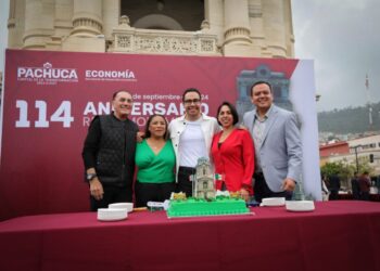 Festejo del 114 Aniversario del Reloj Monumental de Pachuca