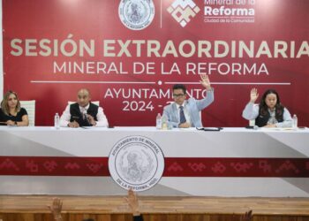 Ayuntamiento de Mineral de la Reforma aprueba ley de ingresos 2025