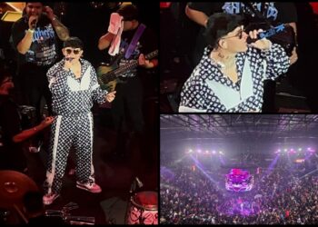 Junior H enciende el Palenque de Pachuca en su segunda noche