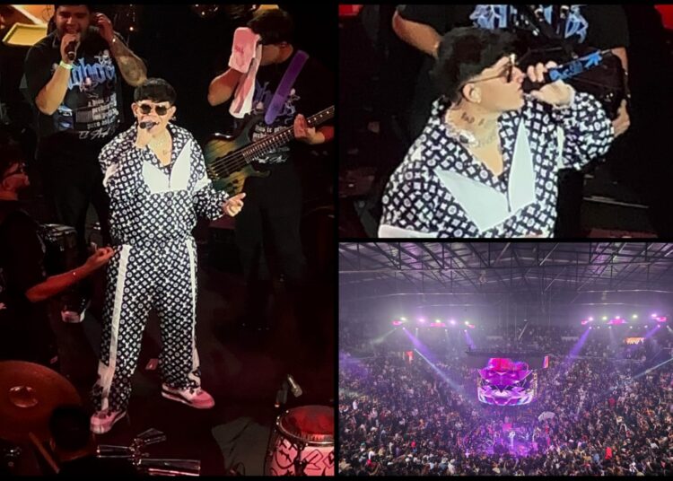 Junior H enciende el Palenque de Pachuca en su segunda noche