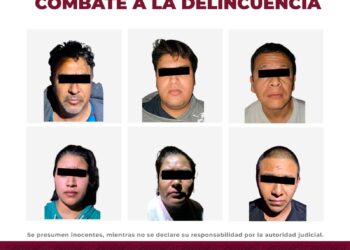Detienen a 6 personas en operativo antinarcóticos en Pachuca