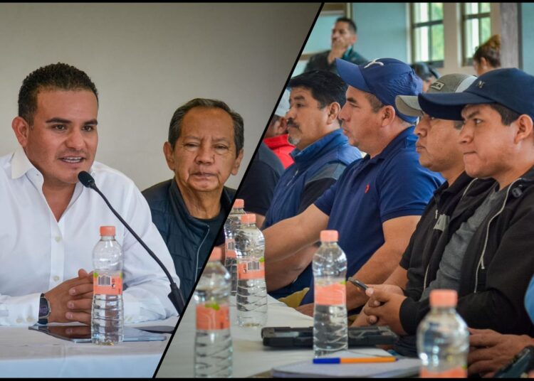 Emanuel Hernández se reúne con Delegadas y Delegados de Ixmiquilpan
