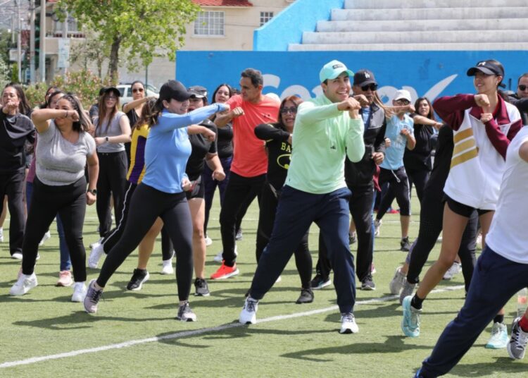 Encabeza Jorge Reyes primera activación física