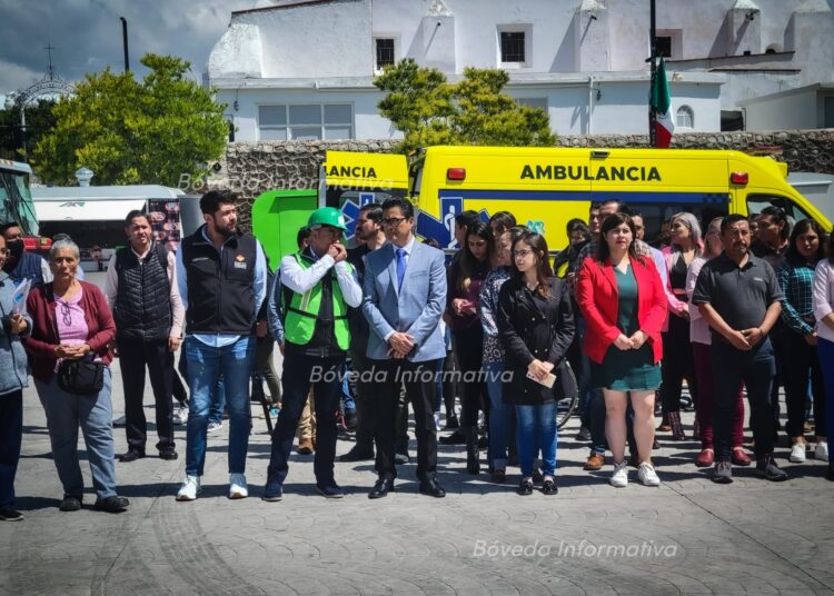 Lalo Medécigo encabezó con éxito el Simulacro Nacional 2024 en Mineral de la Reforma