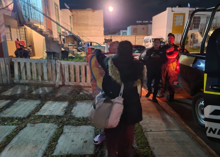 Rescatan a menor sustraída de su domicilio en Mineral de la Reforma