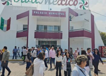 Cristhian Martínez al frente del Simulacro Nacional 2024 en Tula