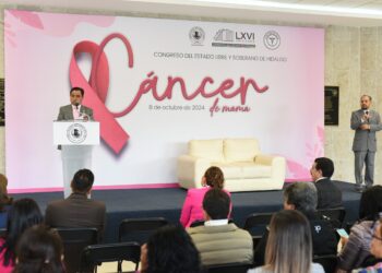 El Congreso de Hidalgo se une al mes de sensibilización sobre el cáncer de mama
