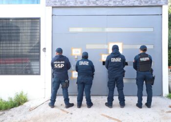 Detiene SSPH a tres personas por narcomenudeo  en Mineral de la Reforma, Hidalgo