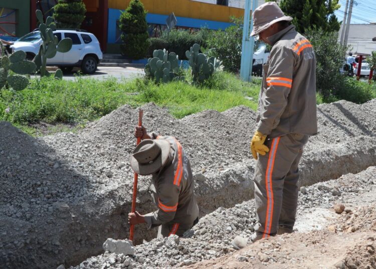 Caasim mejora infraestructura hidráulica en Bulevar Panorámico