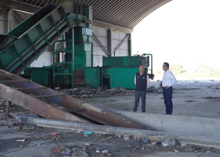 Eduardo Medécigo busca reactivar basurero municipal