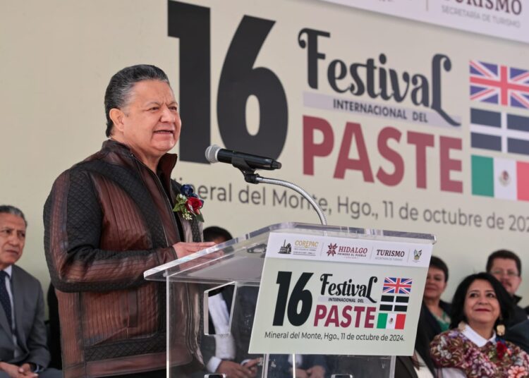 Inaugura Julio Menchaca el Festival Internacional del Paste en Mineral del Monte